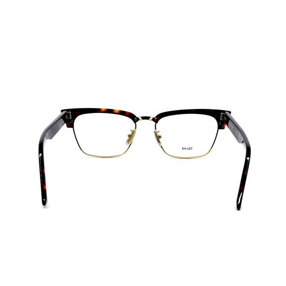 NEW CELINE CL50026U 030 HAVANA GOLD EYEGLASSES FRAME - Picture 5 of 10